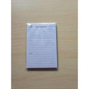 Litjoy Book review notepad